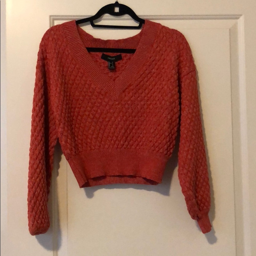 Forever 21 cropped sweater